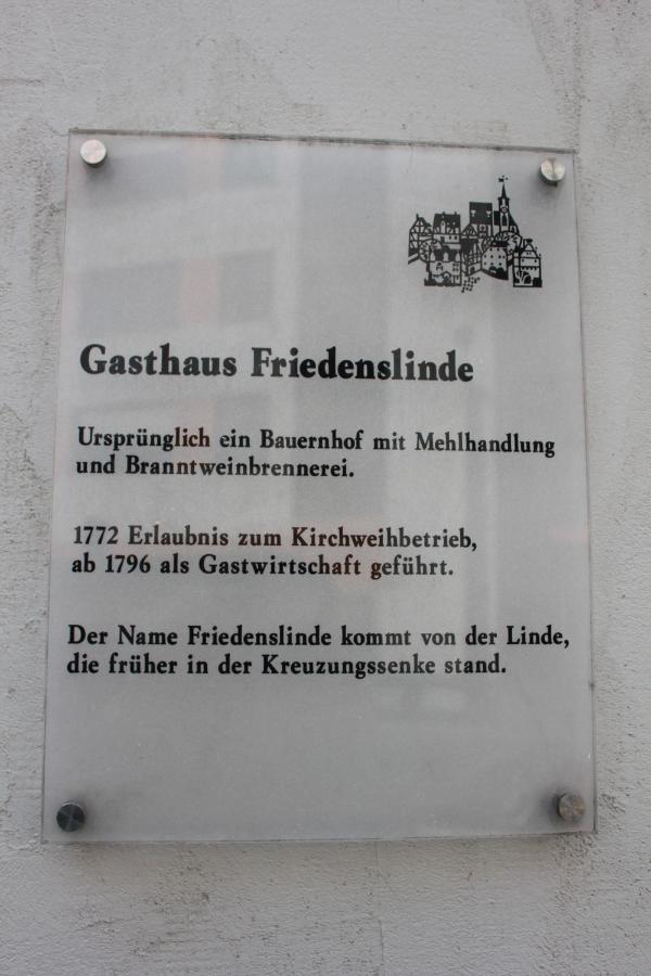 Hotel Zur Friedenslinde Нюрнберг Экстерьер фото